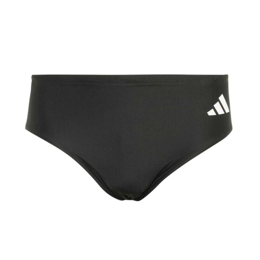 Adidas Mens 3S 3 Stripes Swimming Swim Briefs / Black/White